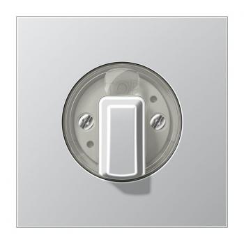 Jung LS990 Abdeckung Jalousie Drehschalter Aluminium AL1941