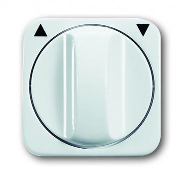 B+J Reflex SI, Jalousie Drehgriff, alpinwei§ 2542DR-214