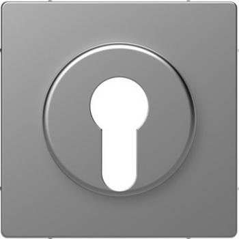 Merten Abdeckung Wechsel-Rastschalter-Einsatz, Edelstahl, System Design MEG3886-6036