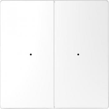 Merten Wippen fŸr Taster-Modul 2fach, Lotoswei§, System Design MEG5220-6035