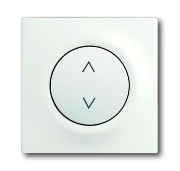 B+J impuls, Bedienelement fŸr Busch-Jalousiecontrol¨ II, studiowei§ matt 6430-774