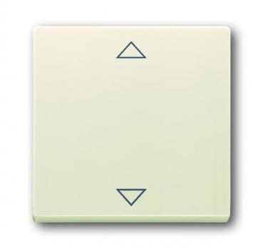 B+J future® linear, Bedienelement für Jalousie-Einsatz, elfenbeinweiß 6430-82-102