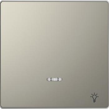 Merten Wippe mit Kontrollfenster und Aufdruck Licht, Nickelmetallic, System Design MEG3322-6050