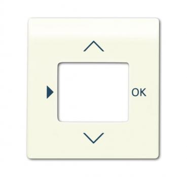 B+J impuls, Zentralscheibe fŸr Busch-Timer¨ Bedienelement, elfenbein/wei§ 6435-72
