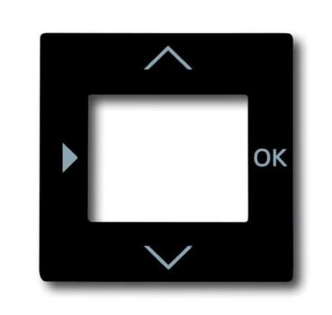 B+J carat®, Zentralscheibe für Timer® Bedienelement, anthrazit 6435-81