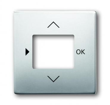 B+J pur edelstahl, Zentralscheibe fŸr Timer¨ Bedienelement 6435-866