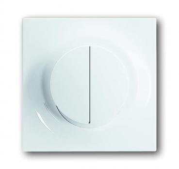 B+J impuls, Tast Seriendimmer Abdeckung alpinwei§ 6545-74