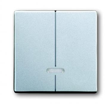 B+J future® linear, Bedienelement für Seriendimmer, alusilber 6545-83