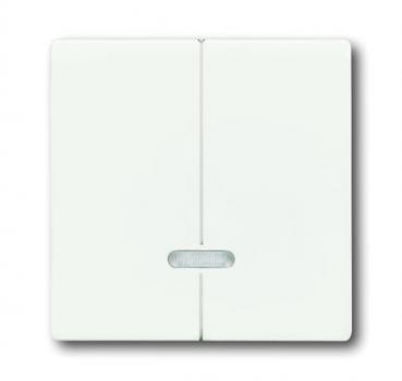 B+J future® linear, Bedienelement für Seriendimmer, studioweiß matt 6545-884