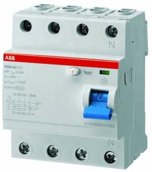 ABB FI-Schutzschalter pro M Compact 25A 0,03A 4polig