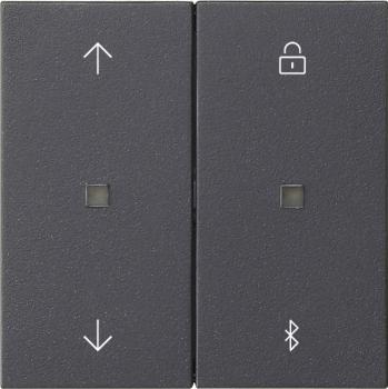Gira S3000 Jalousie- + Schaltuhr BT System 55 Anthrazit 536728