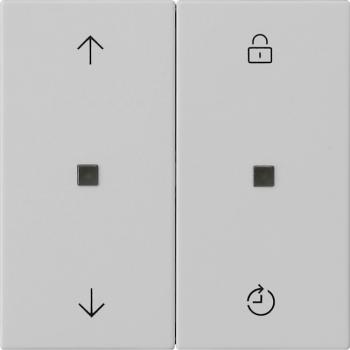 Gira S3000 Bedienaufs. Memory System 55 Grau m 5363015