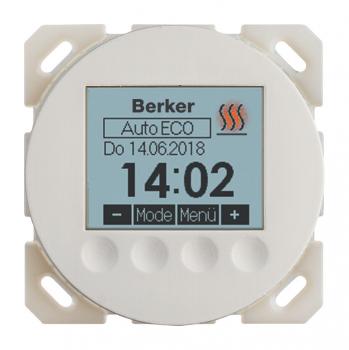 Berker Serie 1930 / R Classic Thermostat Zeitgesteuert.polarweiß 20462089