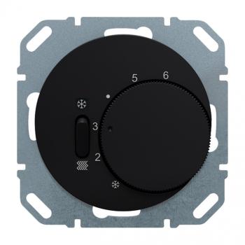 Berker Serie R.1 / R.3  Thermostat Wechsler, Heiz/KŸhl, R.x, sw. gl. 20292045