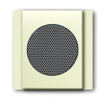 B+J Zentralscheibe fŸr Einbau-Lautsprecher, impuls, elfenbein/wei§ 8253-72