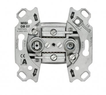 Wisi DB07 Universaldose Durchgangsdose 2-Loch