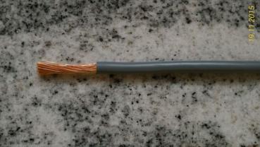 Einzelader H07V-K 10 qmm grau (Preis pro meter,Lieferung erfolgt in einer L_nge)