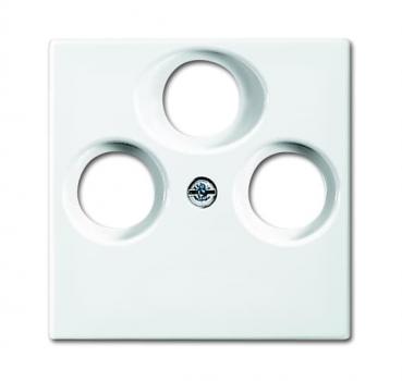 B+J balance SI Sat Abdeckungen 3loch alpinweiss 1743-03-914