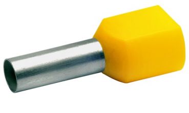 Klauke 875/14 AderendhŸlsen Isoliert 2x6 qmm 100 stk