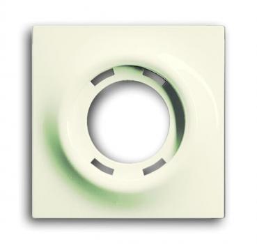 B+J impuls Zentralscheibe, elfenbein/weiss Abdeckungen fuer LED-Licht 1756-72