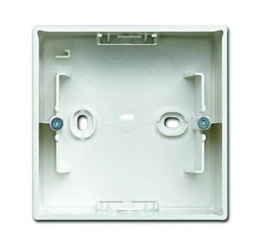 B+J Busch-balance SI Aufputz-Gehaeuse 1-fach alpinweiss 1701-914