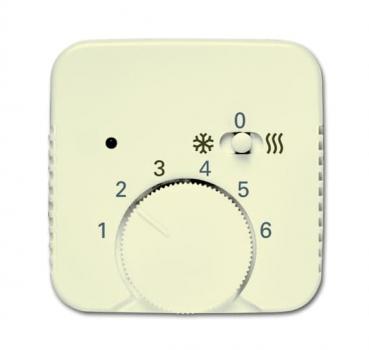 B+J Zentralscheibe, weiss, SI/Reflex SI, Bedienelemente fuer Raumtemperaturregler 1795 HKEA-212