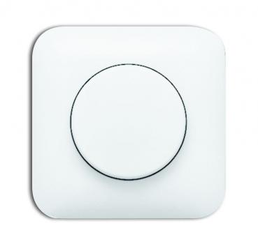 B+J Abdeckplatte, alpinweiss, SI/Reflex SI, Bedienelemente fuer Dimmer 2115 J-214