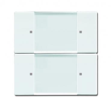 B+J Wandsender ZigBee Light Link, studioweiss, Fernsteuerung, ZigBee Light Link Wandsender 6736/01-84