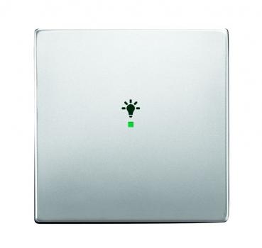 B+J Wippe, edelstahl, Busch-free@home, Abdeckungen pur Edelstahl 6230-10-866