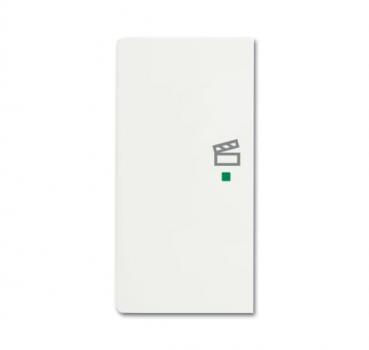 B+J Wippe, studioweiss matt, Busch-free@home, Abdeckungen future linear 6233-21-884