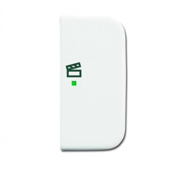 B+J Wippe, alpinweiss, Busch-free@home, Abdeckungen 6233-22-214