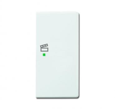 B+J Wippe, studioweiss, Busch-free@home, Abdeckungen 6233-22-84