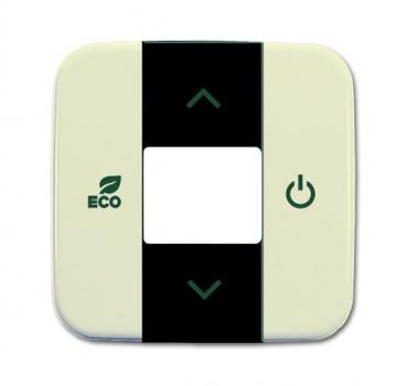 B+J Zentralscheibe, weiss, Busch-free@home, Abdeckungen 6235-212