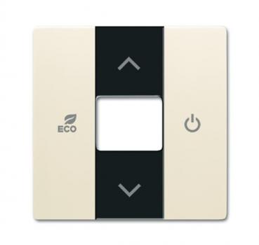 B+J Zentralscheibe, elfenbeinweiss, Busch-free@home, Abdeckungen future linear 6235-82