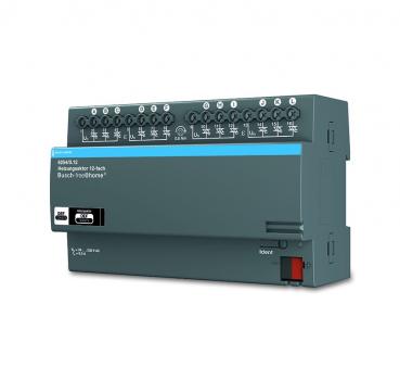 B+J Heizungsaktor 12-fach, Busch-free@home, REG-Aktoren 6254/0.12