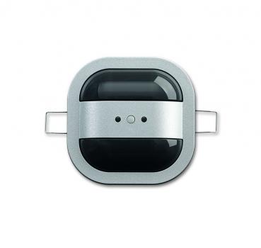 B+J Busch-Praesenzmelder Mini KNX, alusilber, Busch-Installationsbus KNX, Praesenzmelder, Busch-Waechter AP 6131/20-183