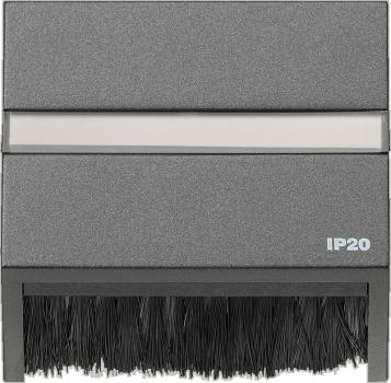 Gira Adapterrahmen Steckhaube Gira TX_44 Anthrazit 068267