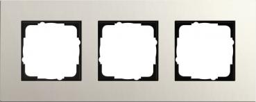 Gira Abdeckrahmen 3f Gira Esprit Lin.Mpx.Hellgrau 0213220