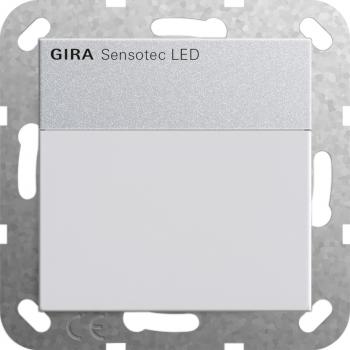 Gira Sensotec LED o.Fernbedienung System 55 Farbe Alu 237826