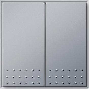 Gira Tastschalter Serien Gira TX_44 (WG UP) Farbe Alu 012565