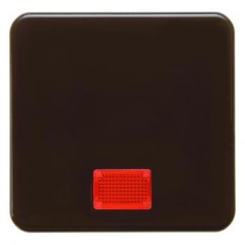 Berker Kontroll Wippe mit 5 beiliegenden Linsen braun, glaenzend wg Up IP44 155311