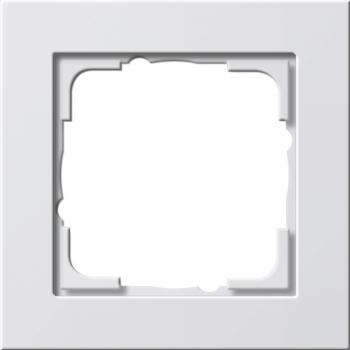 Gira E2 Abdeckrahmen 1fach Reinwei§ 021129
