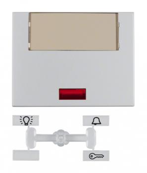 Berker K.5 Kontroll Wippe mit grossem Beschriftungsfeld Alu 14967003