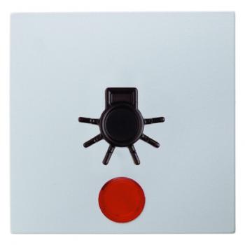 Berker Wippe mit roter Linse und abtastbarem Symbol Licht polarweiss matt Berker S.1/B.3 16511949