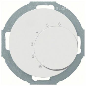 Berker Serie 1930 / R.classic Thermostat Wechsler polarweiss glaenzend  20262079