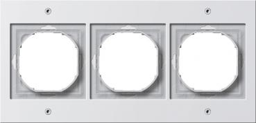 Gira Abdeckrahmen 3fach Gira TX_44 (WG UP) Reinwei§ 021366