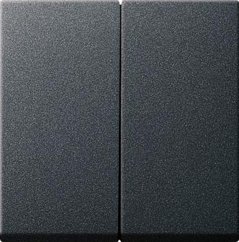 Gira System 55 Serienwippen mit Set IP44 Anthrazit 026628