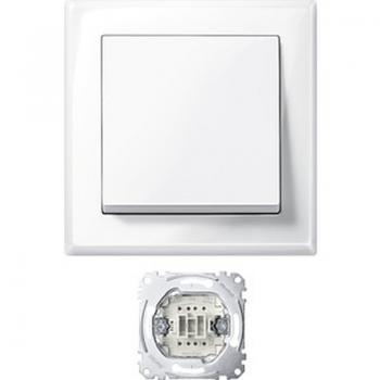 Merten Jumbo, der grosse Schalter , polarweiss glaenzend, M-SMART MEG3341-1419
