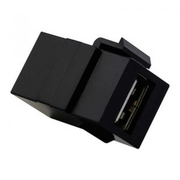 Merten USB-Keystone, USB A, schwarz MEG4581-0001