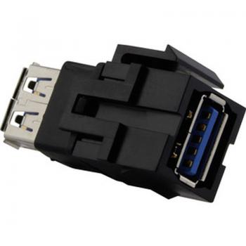 Merten USB-Keystone, USB 3.0, schwarz MEG4582-0001